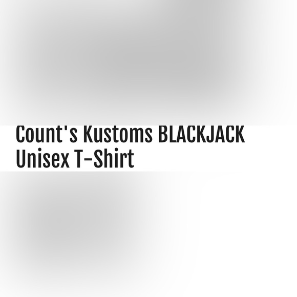 New Counts Kustoms Official License T-shirt Unisex Size Large . - Picture 7 of 10